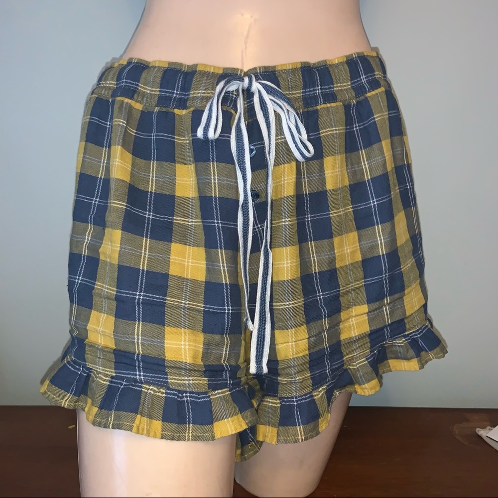 Secret Treasures Sleepwear Plaid Pajama Shorts XL